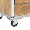 vidaXL Buffet avec 2 portes 70x30x69 cm Bois de manguier massif