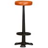 vidaXL Chaises de bar lot de 2 cuir v&eacute;ritable