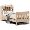 vidaXL Cadre de lit sans matelas 90x190 cm bois de pin massif