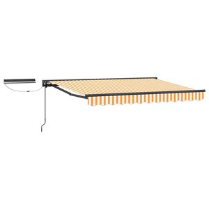 vidaXL Auvent r&eacute;tractable &eacute;lectrique 2,5 x 2 m