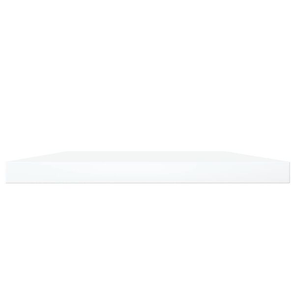 vidaXL Panneaux de biblioth&egrave;que 8 pcs Blanc 100x20x1,5 cm Agglom&eacute;r&eacute;