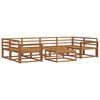 vidaXL Ensemble de canap&eacute;s d'ext&eacute;rieur 7 pcs Naturel