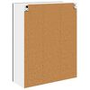 vidaXL Armoire suspendue Ch&ecirc;ne noir 80 x 31 x 100 cm Bois d'ing&eacute;nierie