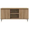 vidaXL Meuble TV Ch&ecirc;ne artisanal 104 x 35 x 50 cm Bois d'ing&eacute;nierie