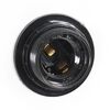 vidaXL Lampe suspendue industrielle 25 W Noir Rond 30 cm E27