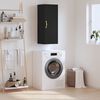 vidaXL Armoire murale noir 34,5x34x90 cm