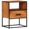 vidaXL Table de chevet 40x30x50 cm Bois d'acacia massif