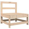 vidaXL Salon de jardin 5 pcs bois de pin massif
