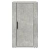 vidaXL Buffet Gris b&eacute;ton 40x33x70 cm Bois d'ing&eacute;nierie