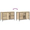 vidaXL Meuble sous-vasque avec tiroirs ch&ecirc;ne sonoma 90x34,5x60 cm