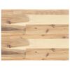 vidaXL &Eacute;tag&egrave;res flottantes 3 pcs 40x30x4 cm acacia massif non trait&eacute;