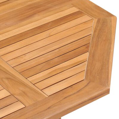 vidaXL Ensemble à manger d'extérieur pliable 5 pcs Bois solide de teck