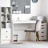 vidaXL Bureau Blanc 100 x 40 x 76 cm