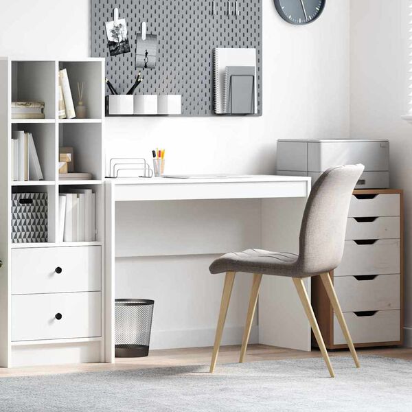 vidaXL Bureau Blanc 100 x 40 x 76 cm