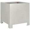 vidaXL Jardini&egrave;res 2 pcs 30x30x30 cm acier inoxydable