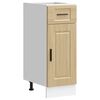 vidaXL Armoire de cuisine Porto ch&ecirc;ne sonoma bois d'ing&eacute;nierie