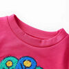 Sweatshirt pour enfants rose vif 140