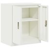 vidaXL Armoire de rangement Blanc 60 x 40 x 70 cm Acier