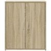 vidaXL Buffets 2 pcs ch&ecirc;ne sonoma 60x31x70 cm bois d'ing&eacute;nierie