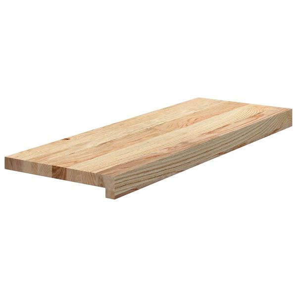 vidaXL Marches d'escalier 12pcs non trait&eacute; 70x30x2cm bois ch&ecirc;ne massif