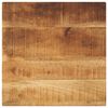 vidaXL Dessus de table 60x60x1,5 cm carr&eacute; bois massif de manguier brut