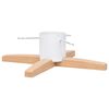 vidaXL Support de sapin de Noël 55x55x15,5 cm
