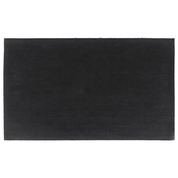 vidaXL Tapis de porte naturel 45x75 cm fibre de coco touffet&eacute;