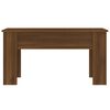 vidaXL Table basse Ch&ecirc;ne marron 101x49x52 cm Bois d'ing&eacute;nierie