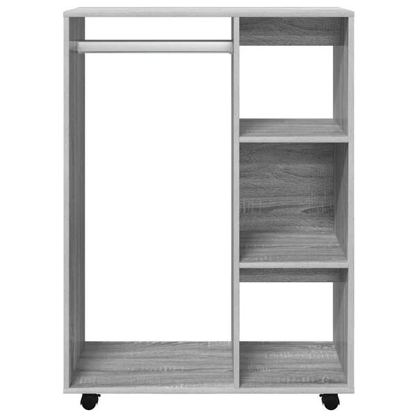 vidaXL Garde-robe Sonoma gris 80x40x110 cm Bois d'ing&eacute;nierie