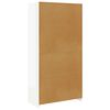 vidaXL Garde-robe Blanc brillant 100x50x200 cm Bois d'ing&eacute;nierie