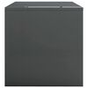 vidaXL Table basse gris brillant 100x40x40 cm bois d&rsquo;ing&eacute;nierie