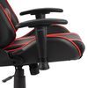vidaXL Chaise de jeu pivotante Rouge PVC
