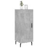 vidaXL Buffet Gris b&eacute;ton 34,5x34x90 cm Bois d'ing&eacute;nierie