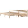 vidaXL Cadre de lit sans matelas 180x200 cm bois massif de pin
