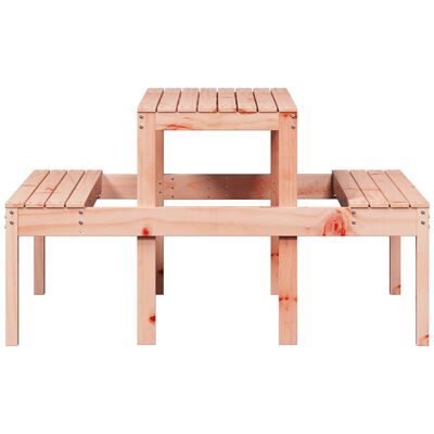 vidaXL Table de pique-nique 110x134x75 cm bois massif de douglas