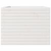 vidaXL Jardini&egrave;re blanc 110x60x46 cm bois de pin massif