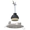 vidaXL Projecteur 6 pcs Argent&eacute; 9 x 9 x 2,5 cm M&eacute;tal