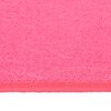 vidaXL Tapis de lit Shaggy Poils longs 3 pcs Rose