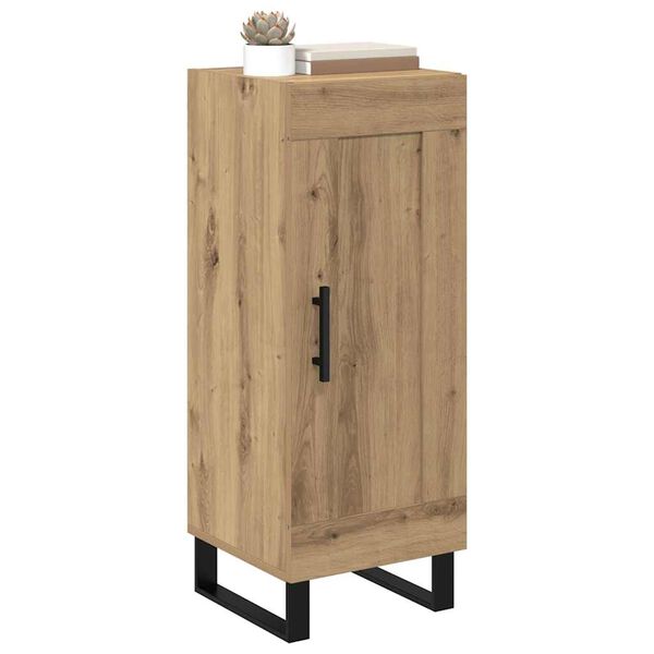 vidaXL Buffet Ch&ecirc;ne artisanal 34,5 x 34 x 90 cm