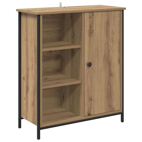 vidaXL Buffet Ch&ecirc;ne artisanal 70 x 30 x 80 cm Bois d'ing&eacute;nierie