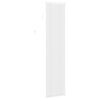 vidaXL Store V&eacute;nitien R&eacute;glable Blanc 213 x 40 cm PVC