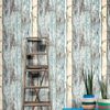 DUTCH WALLCOVERINGS Papier peint Bois de rebut Bleu PE10012