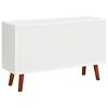 vidaXL Buffet 110x35x70 cm Bois d'acacia massif et MDF