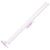 vidaXL Goulottes de c&acirc;ble avec pinces &Oslash;25 mm 30 m PVC