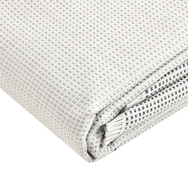 vidaXL Tapis de tente 400x300 cm Gris