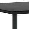 vidaXL Ensemble de salle &agrave; manger pour jardin 9 pcs Noir polyrotin