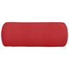 vidaXL Coussins d'accent 2 pcs Rouge Ø 15 x 40 cm tissu