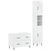 vidaXL Ensemble de 2 meubles de salle de bain HAARLEM Blanc brillant