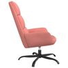 vidaXL Chaise de relaxation Rose Velours