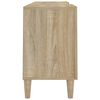 vidaXL Meuble TV Ch&ecirc;ne sonoma 150x30x50 cm Bois d'ing&eacute;nierie